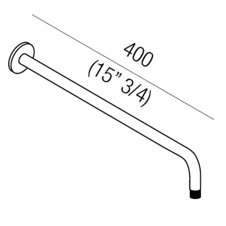 Кронштейн Agape Al dente CRUB1163A сталь