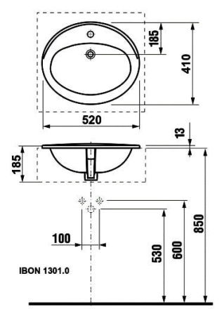 Раковина Roca Adora 327204000
