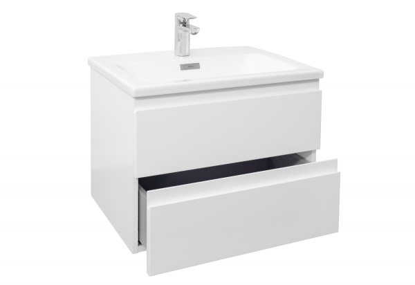 Тумба под раковину 60 см Jacob Delafon Madeleine EB2052-J5 блестящий белый