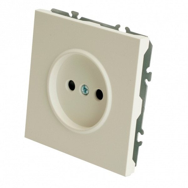 Розетка без заземления и со шторкой без рамки Stekker RST16-5109-01 49876