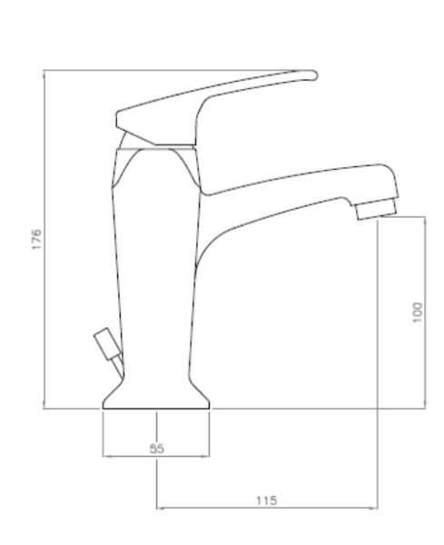 Смеситель для раковины Cezares Legend LEGEND-LSM2-03/24