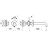 Смеситель для раковины Fantini Icona Classic 53 02 R013B