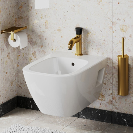 Смеситель для биде Paini Domus 18PJ304PZ золото матовое