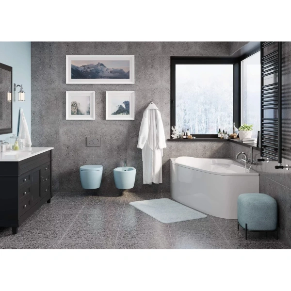 Акриловая ванна 160x105 см L Vagnerplast Selena VPBA163SEL3LX-04