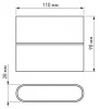 Накладной светильник Arlight Flat 032411