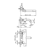 Смеситель для ванны Cisal LESS NEW LND2301621