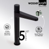 Смеситель для раковины WasserKRAFT Fulda 5203H черный