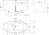 Акриловая ванна BelBagno 169х82 BB69-1700