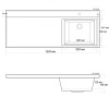 Раковина BelBagno BB1200/480-LV-MR-R