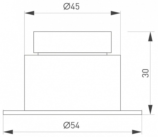 Встраиваемый светильник Arlight GLORY 047289