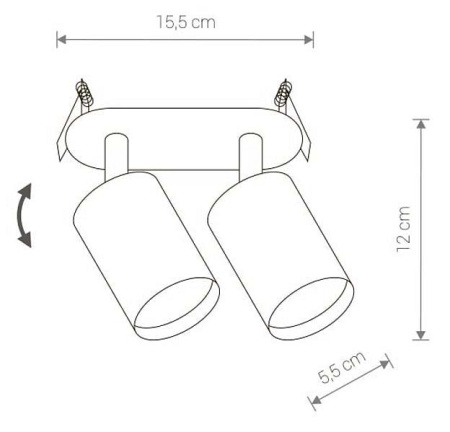 Спот Nowodvorski Eye Fit 9395