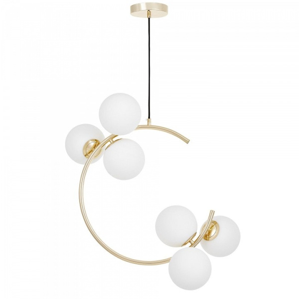 Подвесная люстра LUMINA DECO BONIO LDP 7031-6 F.GD