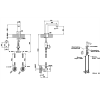 Смеситель для раковины Gessi Rettangolo 30501#031