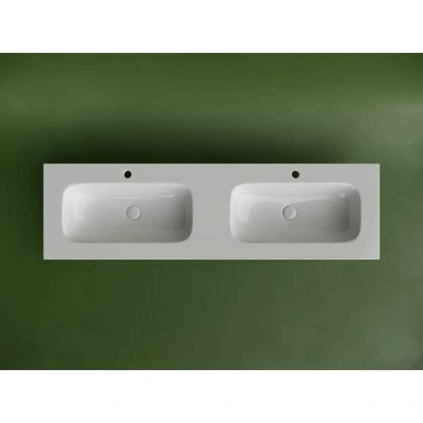 Раковина Ceramica Nova Grace CN7023 161x46 см, накладная, белый