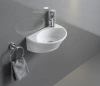 Раковина CeramaLux 7717X 41,5x28,5 см, подвесная, белый