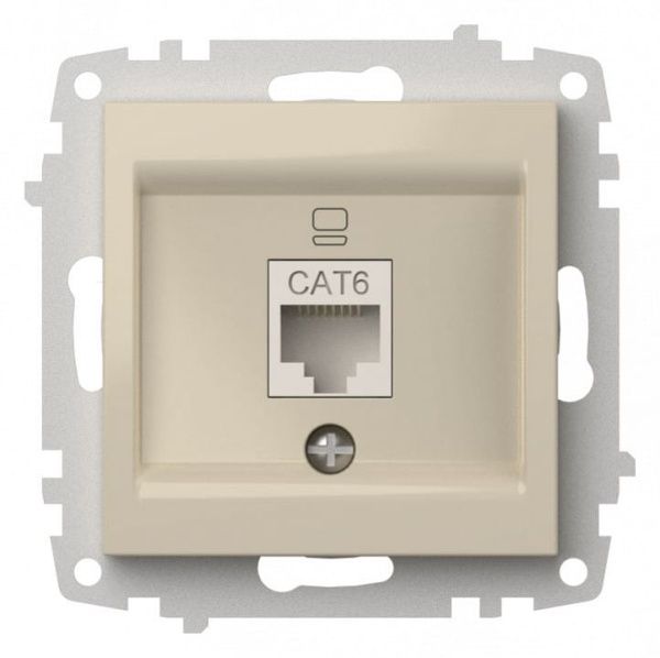 Розетка Ethernet RJ-45 без рамки Elbi Eleсtriс Zena Vega 609-010300-247