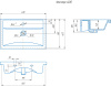 Раковина Aqwella от Kirovit Фостер 600 FST60SLWB01