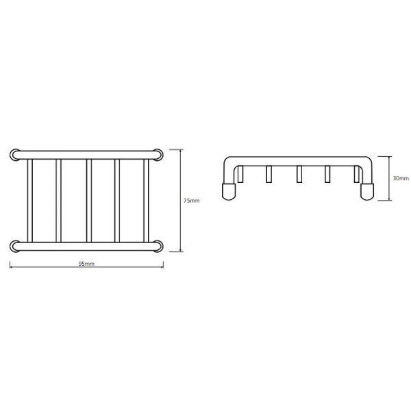 Мыльница Bemeta Cytro 104708182