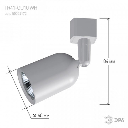 Светильник на штанге Эра  TR41-GU10 WH
