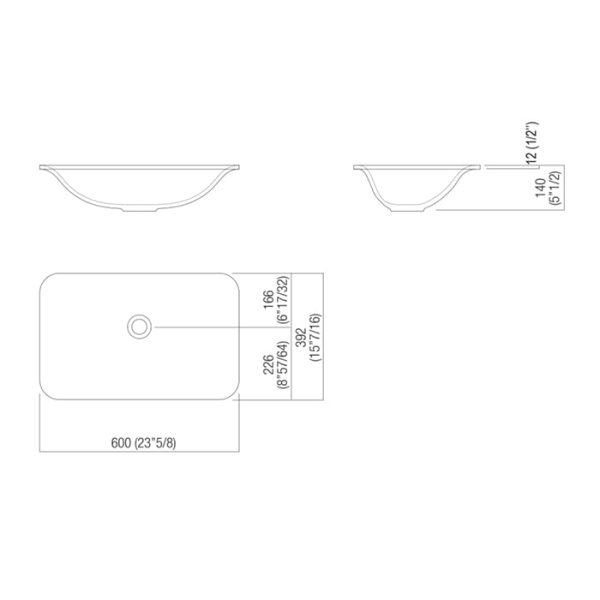 Раковина Agape Ottocento 001 60 ACER0899Z *0