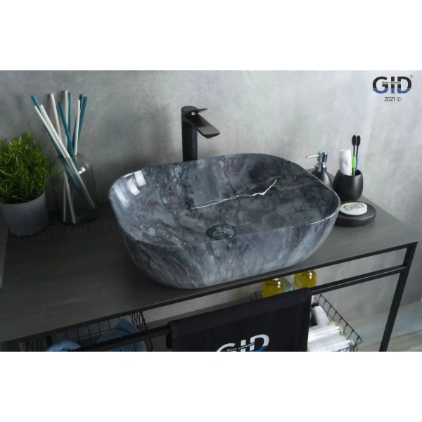 Раковина 50x40 см GID Stone Edition K397G124