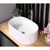 Раковина-чаша CeramaLux 9025-1 56x35 см, накладная, белый