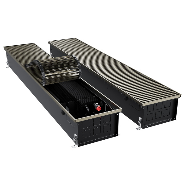 Конвектор внутрипольный Royal Thermo ATRIUM TURBO-150/250/1000-DG-U-DB