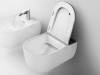Подвесной унитаз Artceram The One THV001 01 00 bi