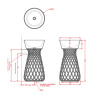 Раковина Artceram Wire WIL001 03 00