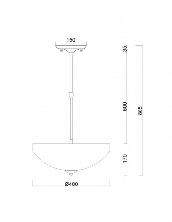 Светильник на штанге MyFar Ceiling MR1526-4C