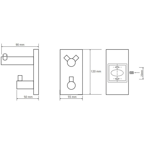 Крючок Bemeta Beta 132405222