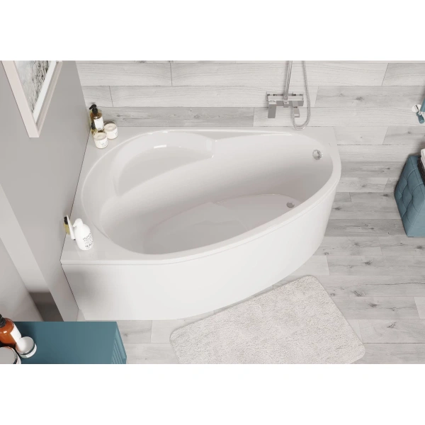 Акриловая ванна 150x100 см L Vagnerplast Flora VPBA151FLA3LX-04