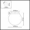 Накладной светильник Odeon Light MIDCENT 7109/1C