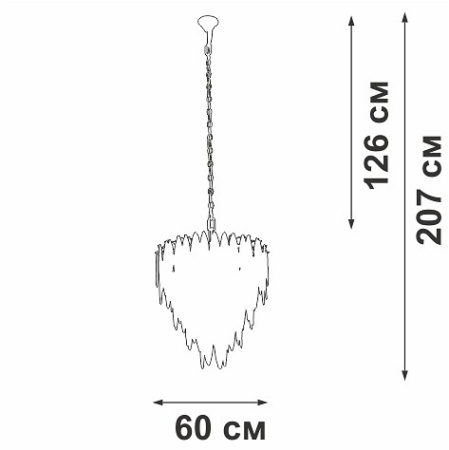 Подвесная люстра Vitaluce V5811 V5811-8/10