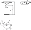 Раковина Ideal Standard Connect E503801