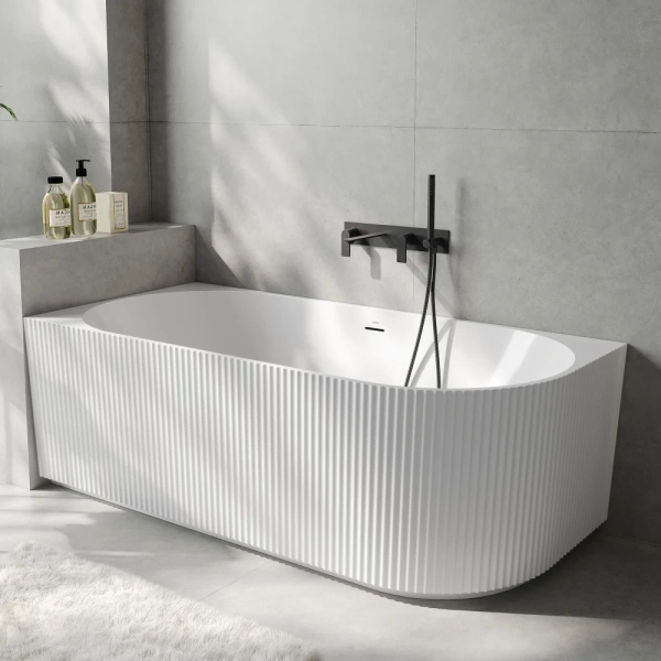 Акриловая ванна Abber AB9329-1.5 L 150x75 см L, угловая, белый