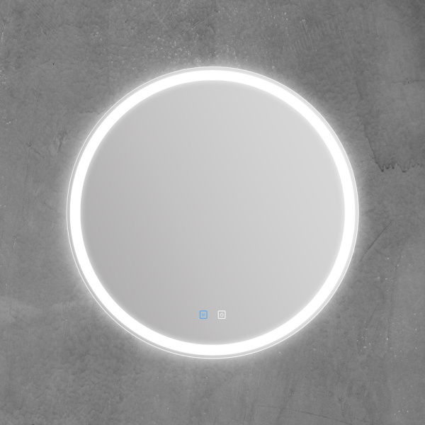 Зеркало BelBagno SPC-RNG-700-LED-TCH-SND с голосовым управлением и подогревом