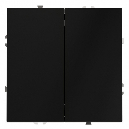 Выключатель двухклавишный без рамки Voltum S70 VLS020608