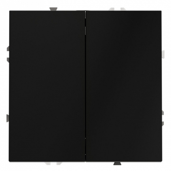 Выключатель двухклавишный без рамки Voltum S70 VLS020608