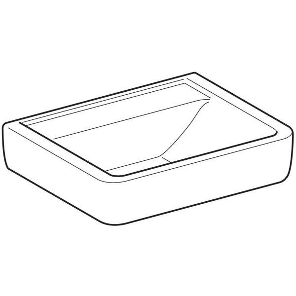 Раковина 60x48 см Geberit Renova Plan 225161000