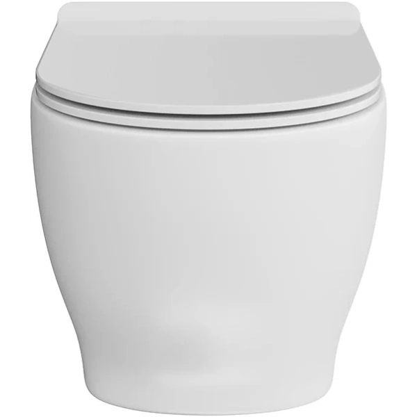 Унитаз подвесной Kerama Marazzi Modula MO.wc.02 безободковый, белый глянец