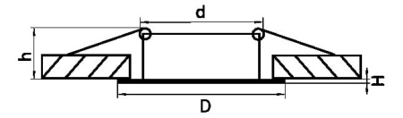 Встраиваемый светильник Lightstar Levigo 010031