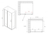 Душевой уголок Abber Sonnenstrand AG04100BS-S85B