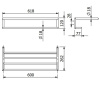 Полотенцедержатель Kludi Vela R 5898905