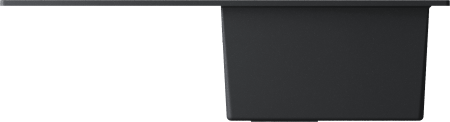 Кухонная мойка Omoikiri Daisen 78T 4993527 черная матовая