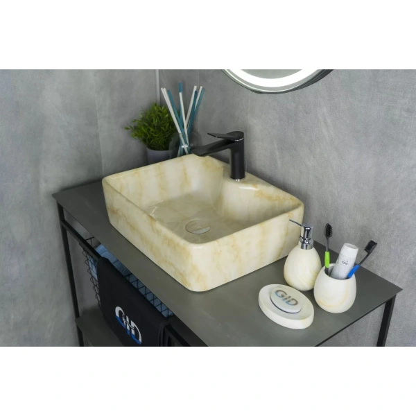 Раковина 48x37 см GID Stone Edition Mnc606