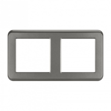 Рамка на 2 поста Arlight VERSA 043780