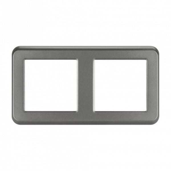 Рамка на 2 поста Arlight VERSA 043780