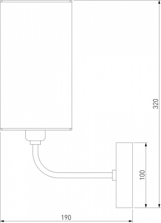 Бра Eurosvet Purezza 60128/1 хром