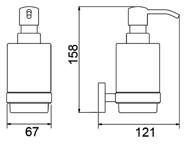 Дозатор Timo Saona 13039/00